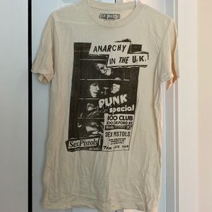 Cream Punk Graphic Tee - Short Sleeve